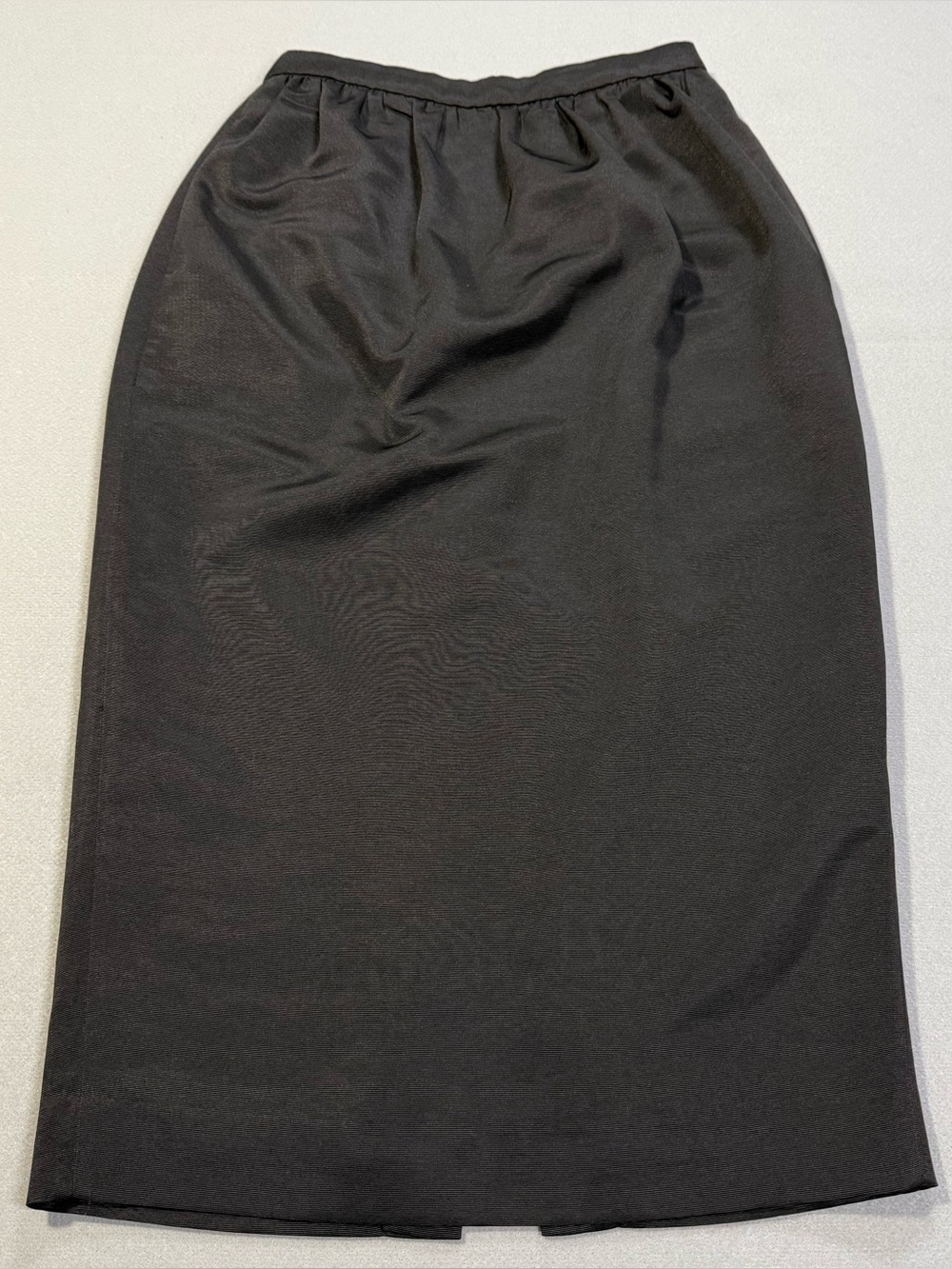 J.Crew Women’s Black Pencil Skirt Size 0 Back Zip Lined Career Office Classic